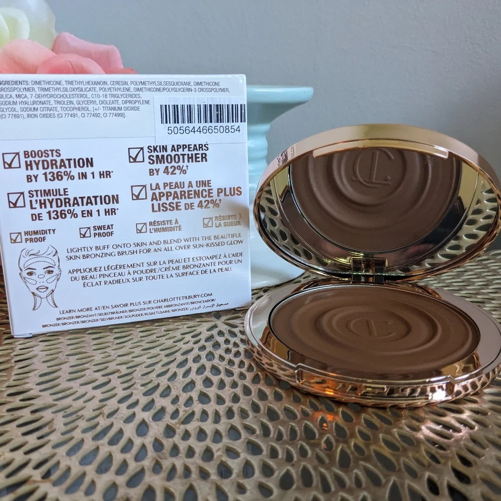 Charlotte Tilbury science + color sun kissed glow bronzer 2 medium